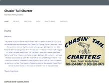 Tablet Screenshot of chasintailcharter.net